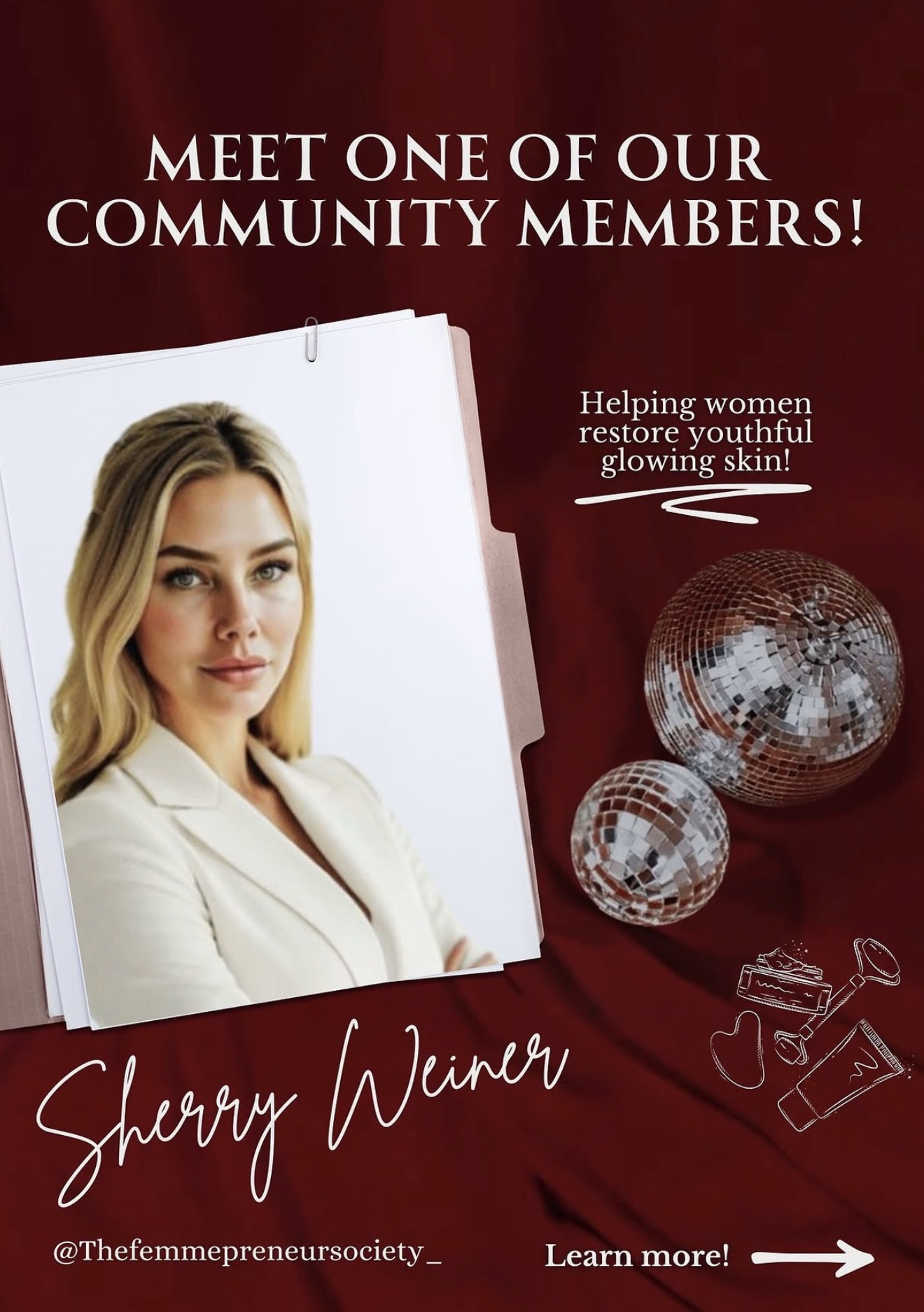 Sherry Weiner, TFS member
